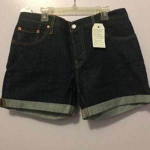 Levis shorts 501 tapered leg